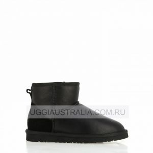 Ugg Mini Metallic Black
