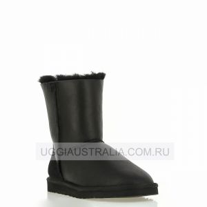 Zip Metallic Black