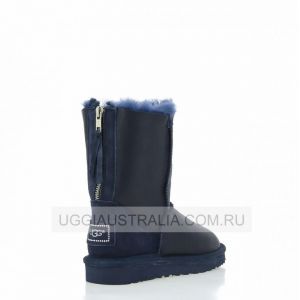 Zip Metallic Blue
