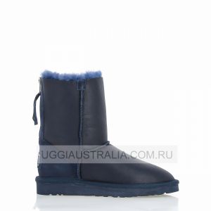 Zip Metallic Blue