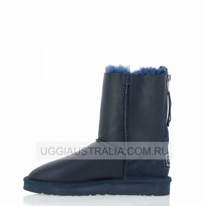 Zip Metallic Blue