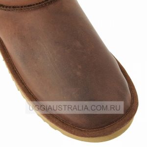 Double Zip Nubuk Chestnut