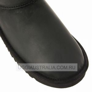Double Zip Nubuk Black