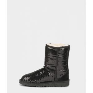 Ugg Kids Classic Short Sparkles Black
