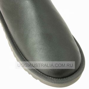 Ugg Tall Zip Metallic Grey