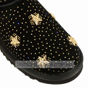 Ugg Classic Short Black Star