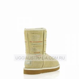 Ugg Classic Short Swarovski Sand