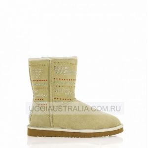 Ugg Classic Short Swarovski Sand