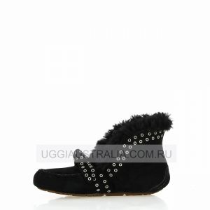 Moccasins Alena Poler Black