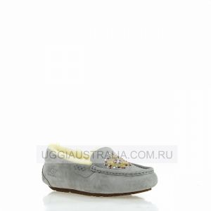 Ugg Moccasins Ansley Firework Grey