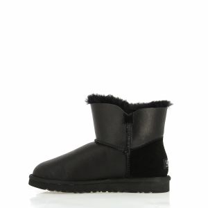 Mini Bailey Button Metallic Black