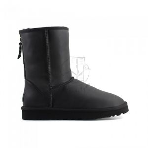 Men Zip One Metallic Black