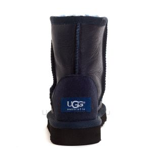 Детские Ugg Short Metallic Navy