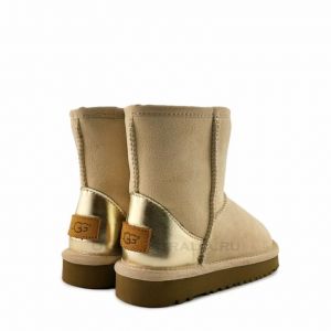 Детские Ugg Short II Metallic Slate