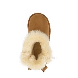 Детские Ugg Mini Bailey Bow II Chestnut