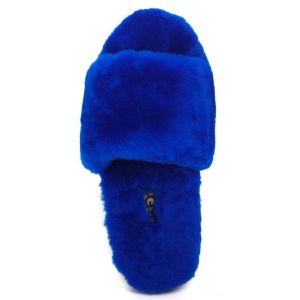 Ugg Fluff Slide Slippers BLUE