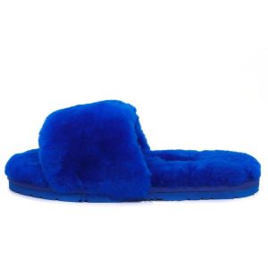 Ugg Fluff Slide Slippers BLUE