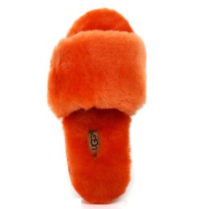 Ugg Fluff Slide Slippers ORANGE