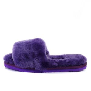 Ugg Fluff Slide Slippers PURPLE