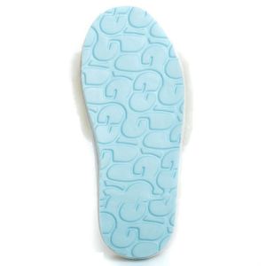 Ugg Fluff Slide Slippers WHITE