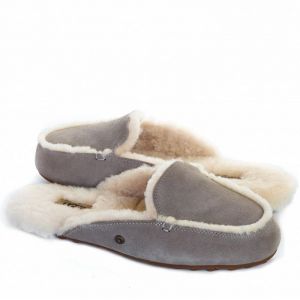 Женские тапочки Ugg LANE серые