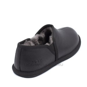 Ugg Scuff Romeo Leather Black