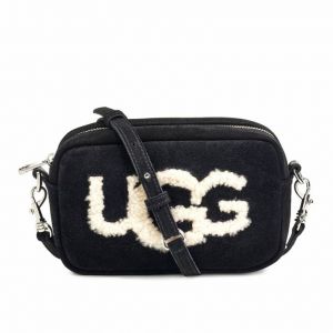 Сумка JANEY SHEEPSKIN CROSSBODY Black чёрная