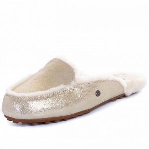 Женские тапочки Ugg LANE золото