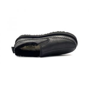 Слипперы Stitch Slip Leather Black