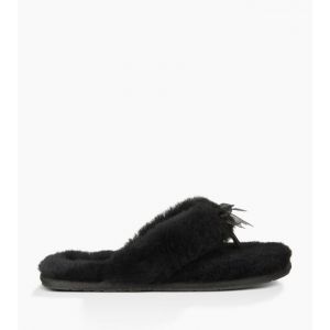 Fluff Flip Flop Black