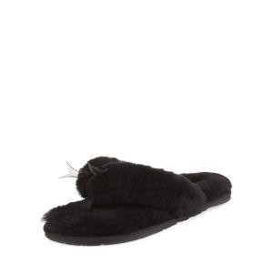 Fluff Flip Flop Black
