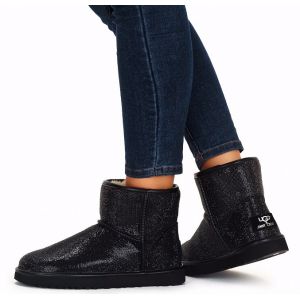 Ugg Swarovski Mini Black Drill