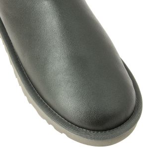 Men Mini Grey Metallic