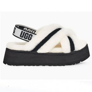 Ugg Disco Cross Slide White