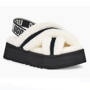 Ugg Disco Cross Slide White