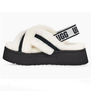 Ugg Disco Cross Slide White