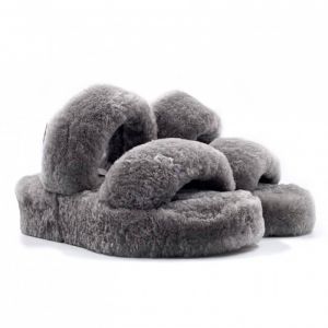 Ugg Oh Yeah Slide Grey