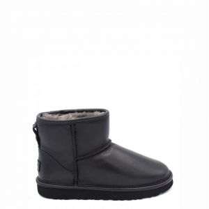 Men Mini Leather Black