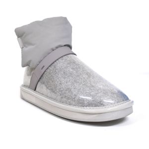 Clear Quilty Boot Grey