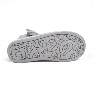 Clear Quilty Boot Grey
