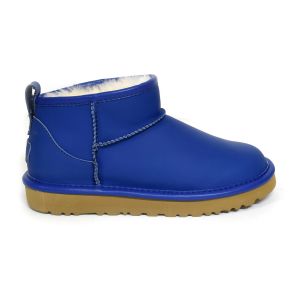 Ultra Mini Leather Royal Blue