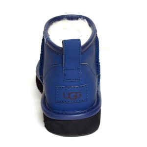 Ultra Mini Leather Navy