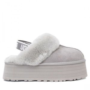 Funkette Suede Platform Grey Violet