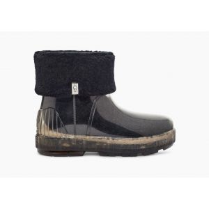 Drizlita Clear Boot Black