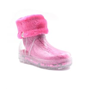 Drizlita Clear Boot Pink
