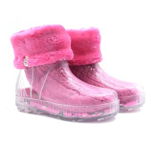 Drizlita Clear Boot Pink