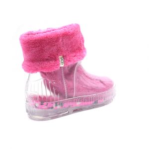 Drizlita Clear Boot Pink