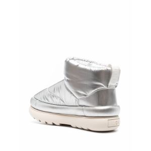 Ugg Cassic Maxi Mini Metallic Silver