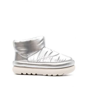 Ugg Cassic Maxi Mini Metallic Silver