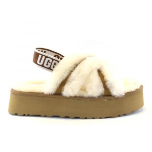 UGG Disco Cross Slide Chestnut